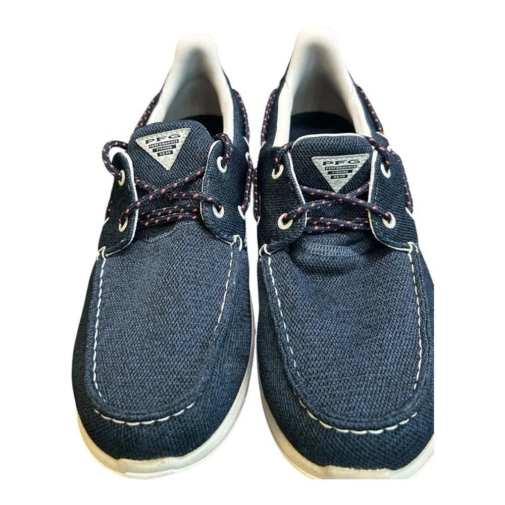 Columbia Men's Delray PFG Boat Shoe Navy size 10.5 pre-owned